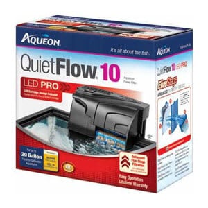 مضخة الفلتر الميسورة التكلفة - مرشح Aqueon QuietFlow
