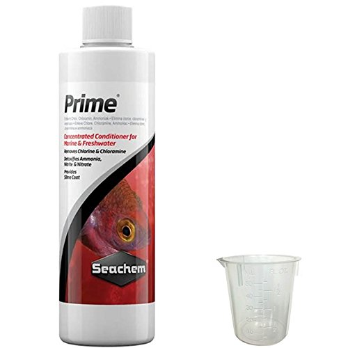 Seachem Prime ، 500 مل مع حزمة كوب قياس 50 مل