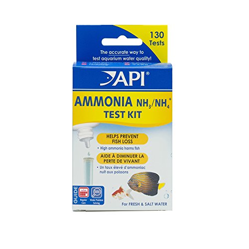 مجموعة اختبار المياه العذبة والمياه المالحة من API AMMONIA 130-Test